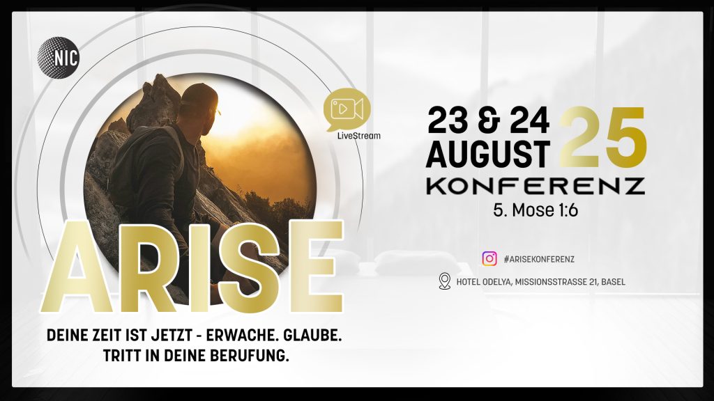 Arise Konferenz flyer Basel